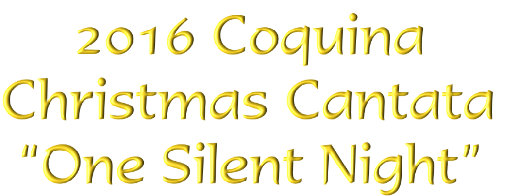 Coquina 2016 Christmas Cantata